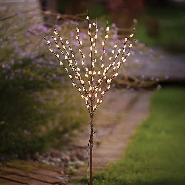 Museum Selection Willow Solar Light Stake - 100 x 35cm