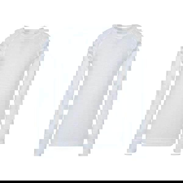 Mountain Warehouse Kids Merino II Round Neck Base Layer Top - White