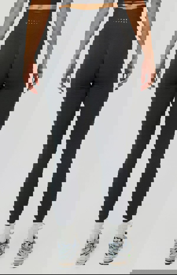 V3 Apparel Tempo Seamless Scrunch Leggings - Slate Grey