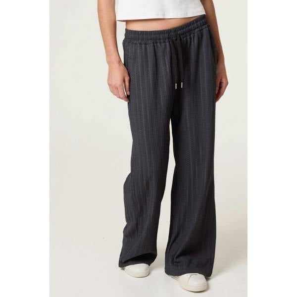 Blue Vanilla Striped Pull-on Trousers