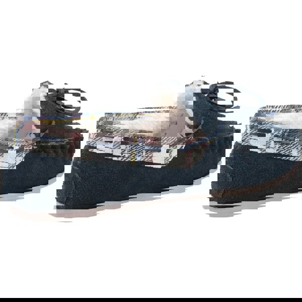 Cotswold Kilkenny Moccasin Women's Slippers in Navy