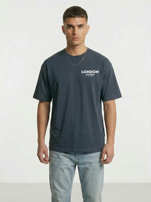 London Attitude Tokyo Dragon Oversized Heavyweight Cotton T-Shirt