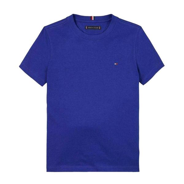 Tommy Hilfiger Childrens/Kids Original Embroidered Logo T-Shirt - Dark Blue - 