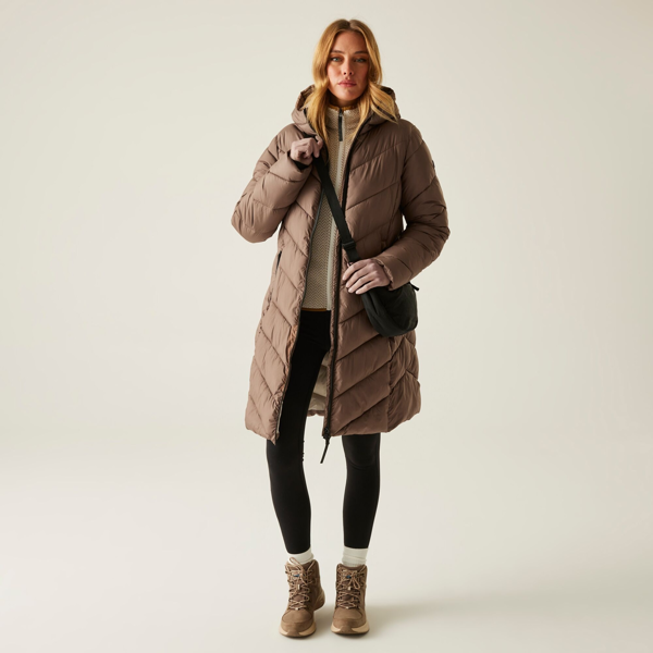 Regatta Womens Anita Padded Jacket - Brown