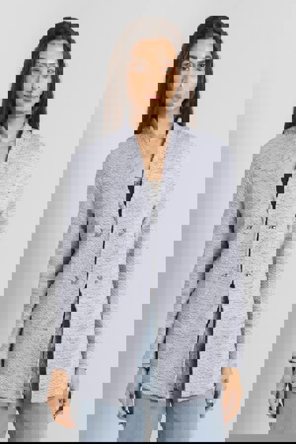 ENORSIA Womens Slim Fit Knit Jacket