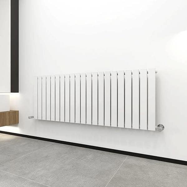 Single Flat Panel Vertical Column Radiator 1600x272 mm