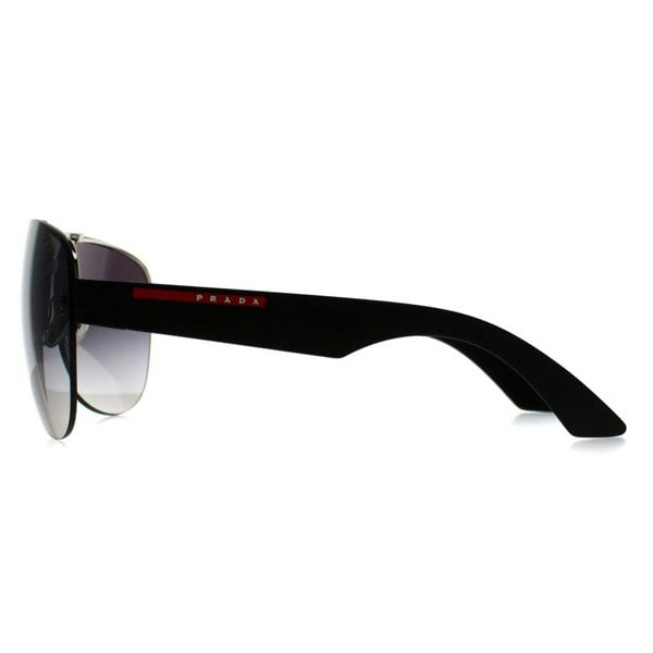 Prada Sport Sunglasses PS55YS 1BC09U Silver Grey Gradient