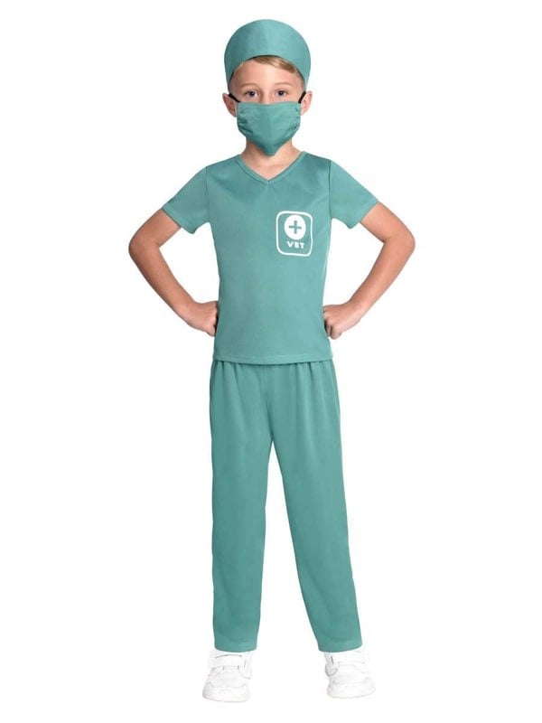 Amscan Child Unisex Vet Costume 10-12 Years