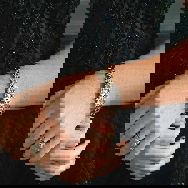 Sekonda Monica Two Colour Stone Set Watch 40640