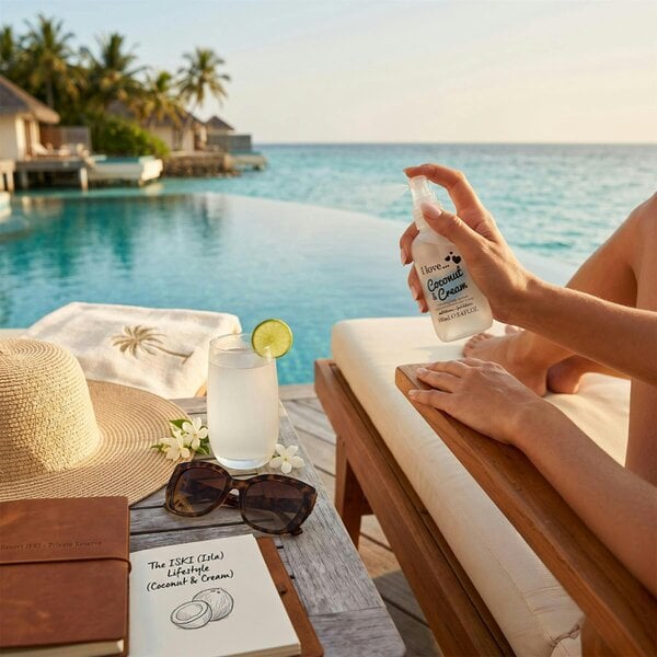 I LOVE Originals Coconut & Cream Body Spritzer, 100ml