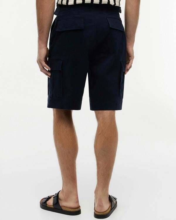 Tommy Hilfiger Essential Mens Twill Cargo Shorts - Desert Sky