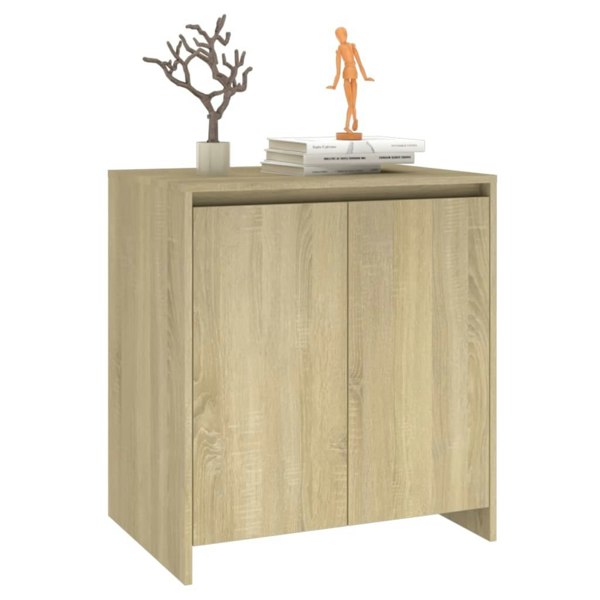 Berkfield Sideboard Sonoma Oak 70x41x75 cm Engineered Wood