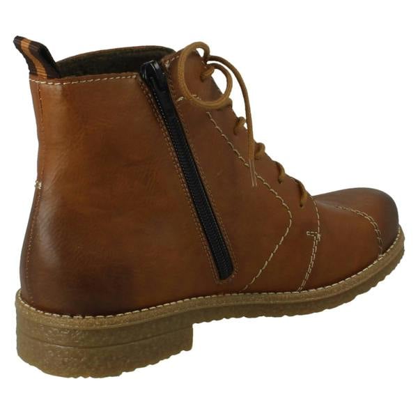 Rieker Ladies Rieker Fleece Lined Ankle Boots 73501