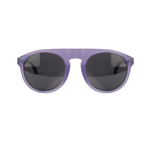 Dries Van Noten lilac flat top sunglasses lunettes