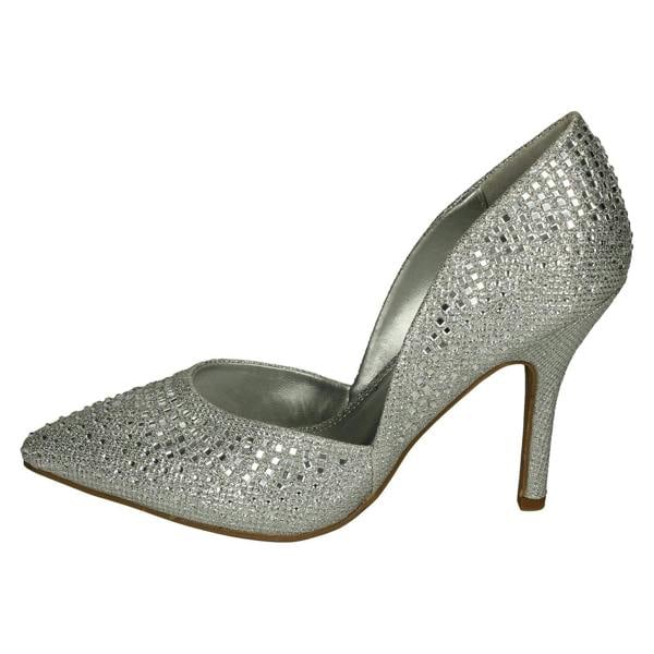 Anne Michelle Ladies Anne Michelle High Heel Waisted Court Shoes