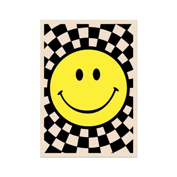 Love Frankie Smiley Culture Art Print