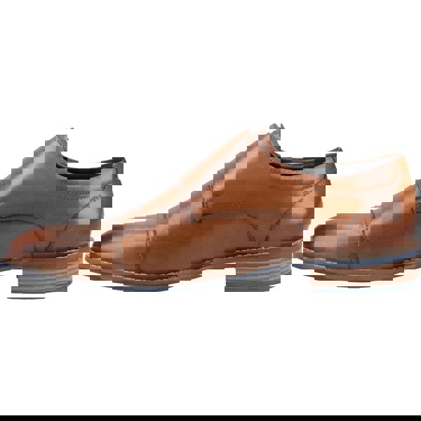 Hush Puppies David Leather Men's Tan Double Monk Shoes