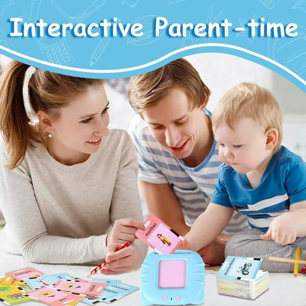 Dyzi Interactive Learning Cards for Toddlers 2-6: 224 Preschool Flashcards - Educational Toy