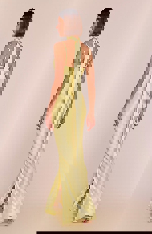 Rewritten London Pollenca Bridesmaid Dress in Lemonade Yellow