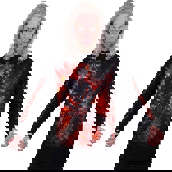 Spiral Direct RIFF BURNER - Longsleeve T-Shirt Black