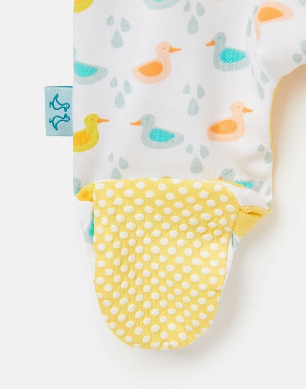 Luca and Rosa Little Ducks Baby Sleep Suit