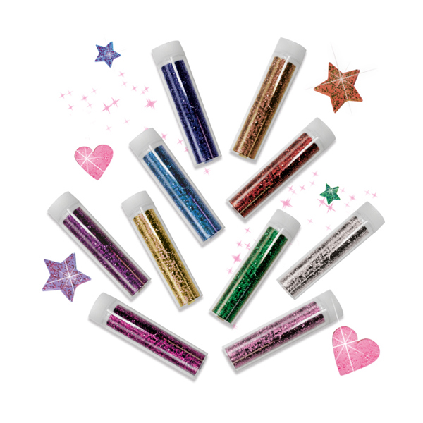 SES Creative Biodegradable glitter - 10 colours