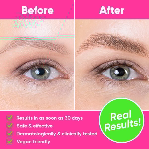 Âme Pure LUXE BROW - Eyebrow Growth Serum For Fuller & Darker Eyebrows