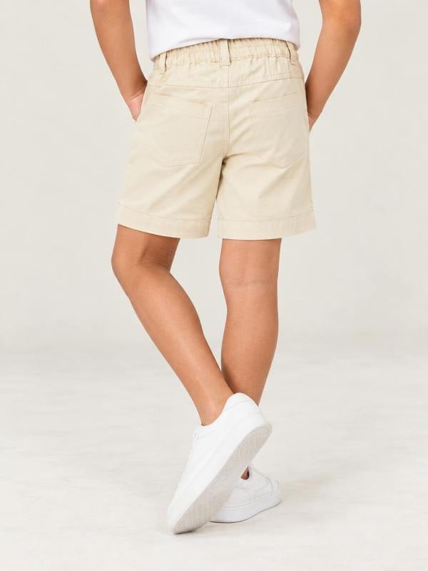 Childsplay Boys Pocket Gabardine Shorts in Beige
