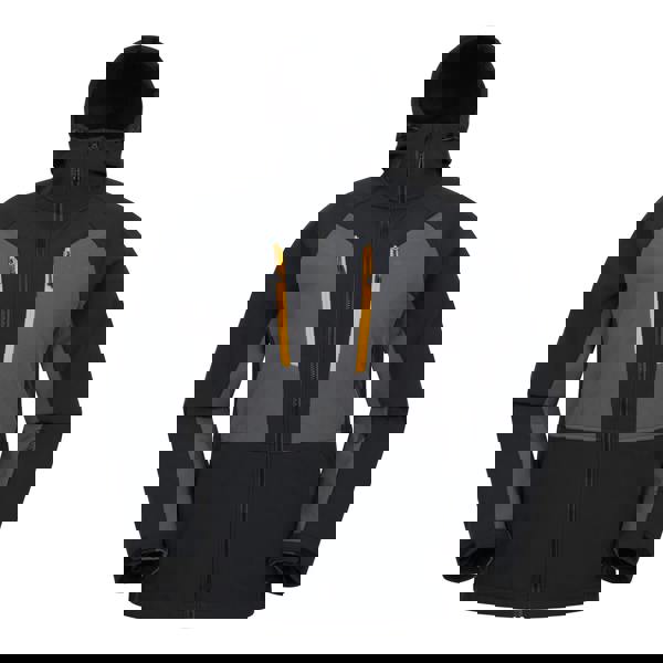 Mountain Warehouse Mens Axis Extreme Softshell Ski Jacket - Black - 