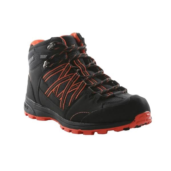 Regatta Womens/Ladies Samaris Mid II Hiking Boots - Black/Neon Peach - 