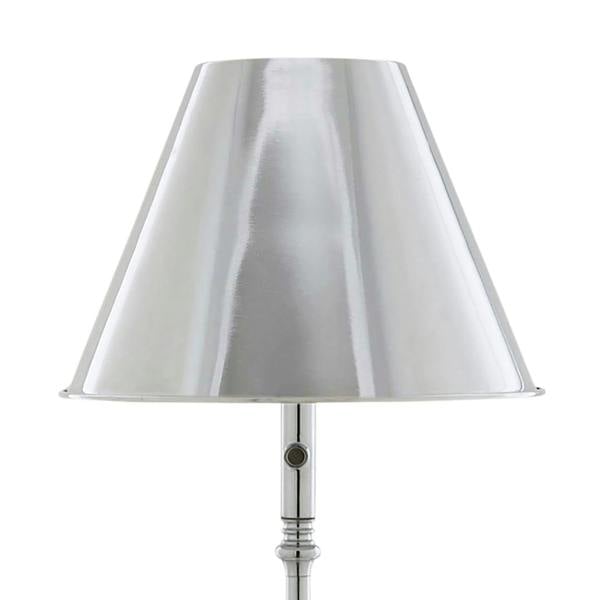 Lustre Polished Chrome LED Rechargeable Floor Lamp