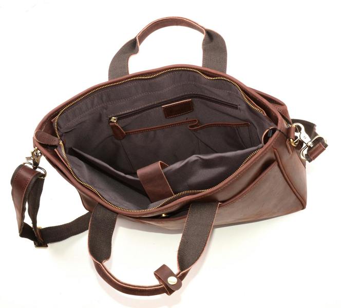 Touribag Genuine Leather Urban Business Laptop Bag
