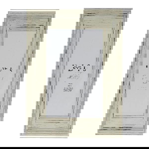 Hill Interiors Alba Single Photo Frame - White