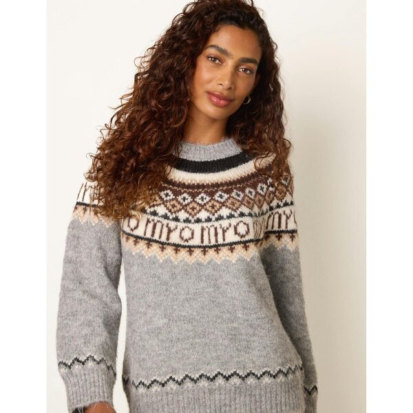 Blue Vanilla Fair Isle Knit Jumper