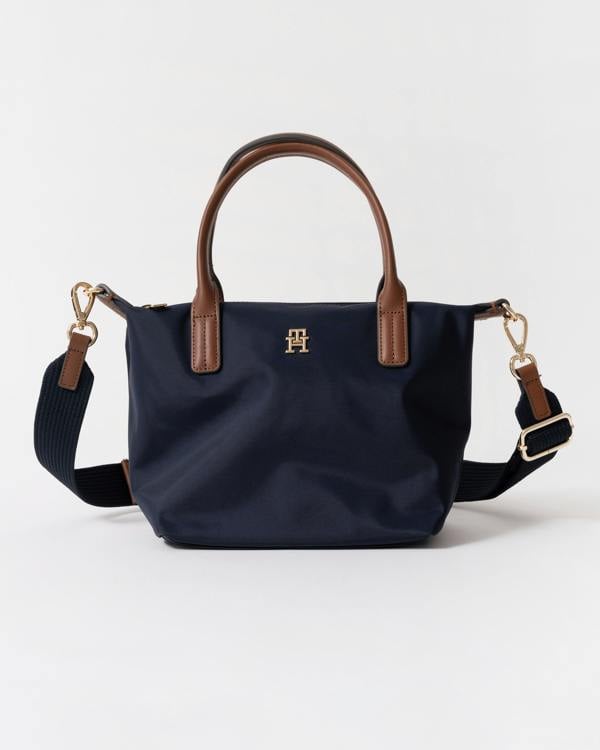 Front of Tommy Hilfiger Popette Womens Mini Tote Bag - Desert Sky