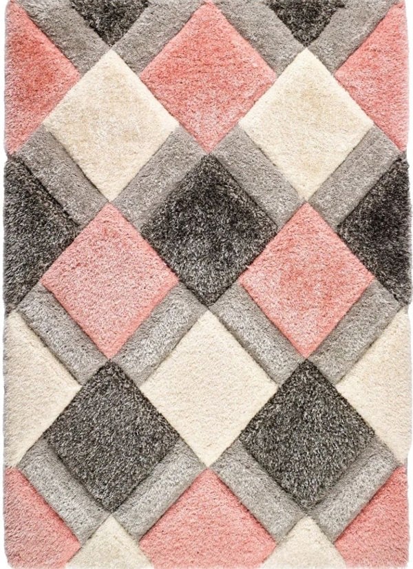 The Rugs 3D Geo Carved Rug – Geometric Design