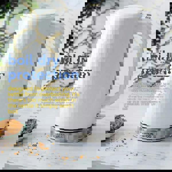 Russell Hobbs 26050 Plastic Kettle - Honeycomb White