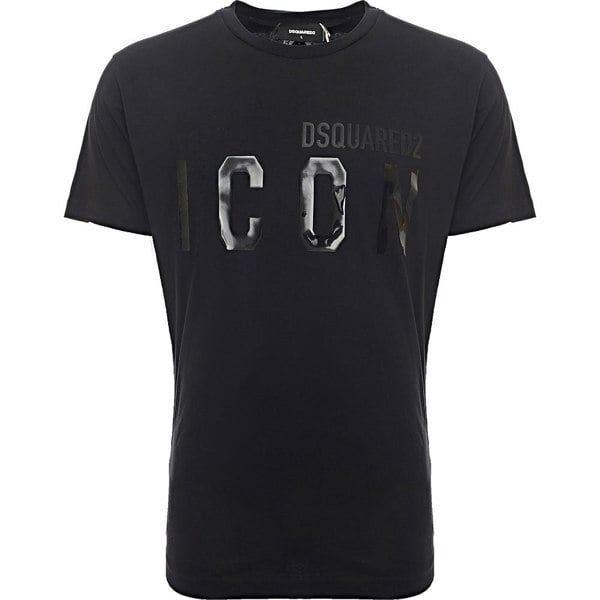 Dsquared2 Mens Short Sleeve T-Shirts In Black