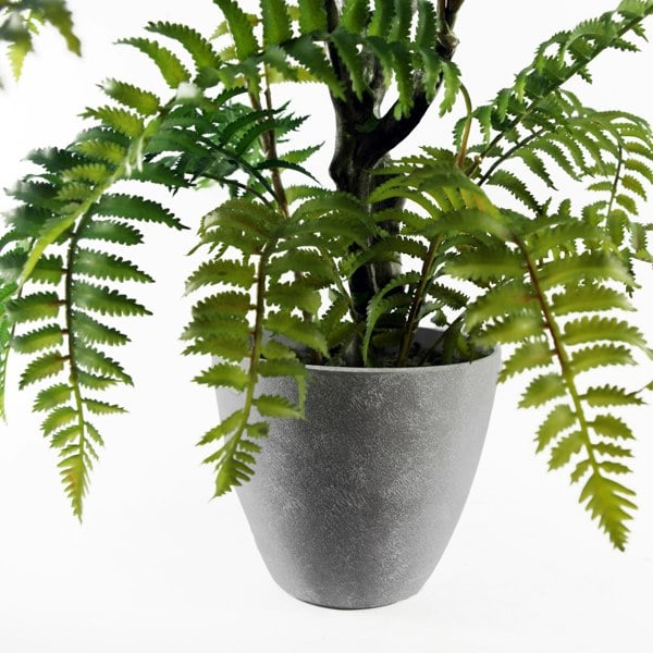 Leaf 70cm Artificial Fern Tree in Decorative Planter