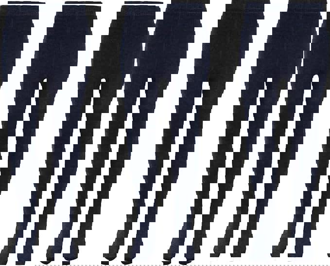 KAV Girls Tights - Simple and Smooth Cotton Tights for Children - Skin-Friendly Bottoms Tights for Everyday Casual Wear, Indoor and Outdoor