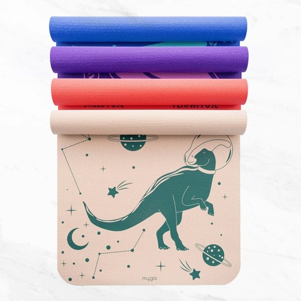 Myga Kid's Silk Printed  Yoga Mat