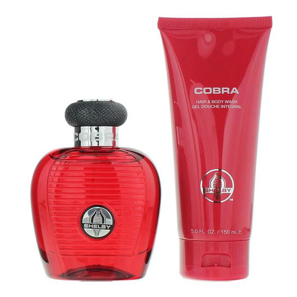 Carroll Shelby Red Cobra Eau de Toilette 100ml + Body Wash 150ml