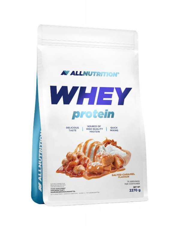 Allnutrition Whey Protein, Salted Caramel - 2270g