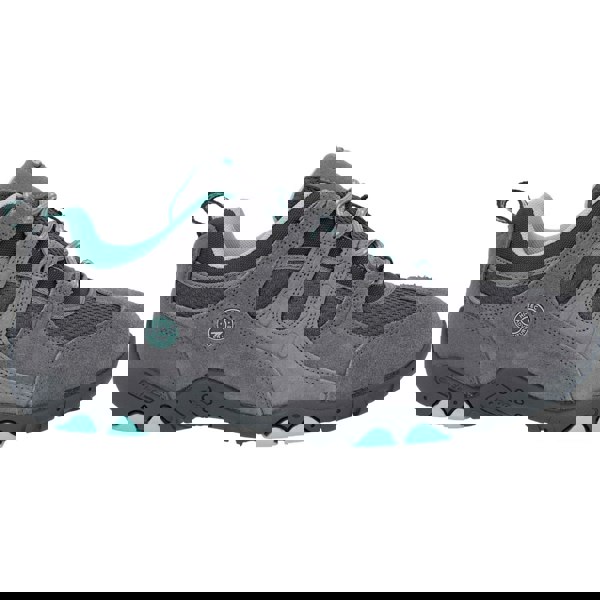 Hi-Tec Quadra II Suede Women's Grey/Mint Hiking Boots