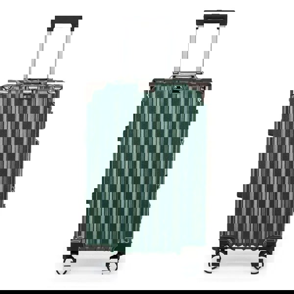 Infinity Luggage Robust Hard Shell Luggage 8 Wheel Suitcase Set