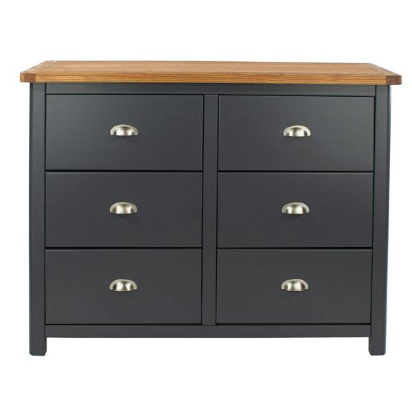 Core Products Dunkeld 3 + 3 Wide Chest of Drawers