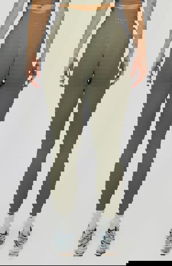 V3 Apparel Form Seamless Scrunch Leggings - Olive Green