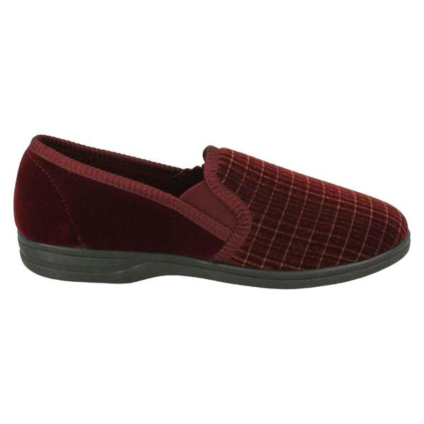 Slippers Mens Slippers Checkered Pattern Full Slippers - Ryan