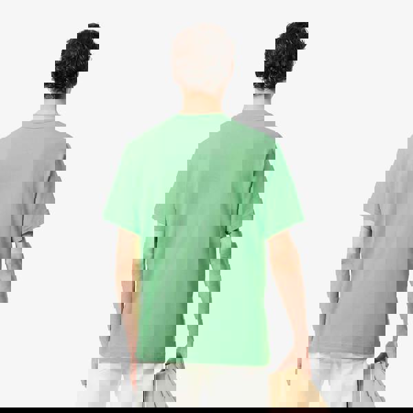 Lacoste Mens Embroidered Logo Cotton T-Shirt - Green - 