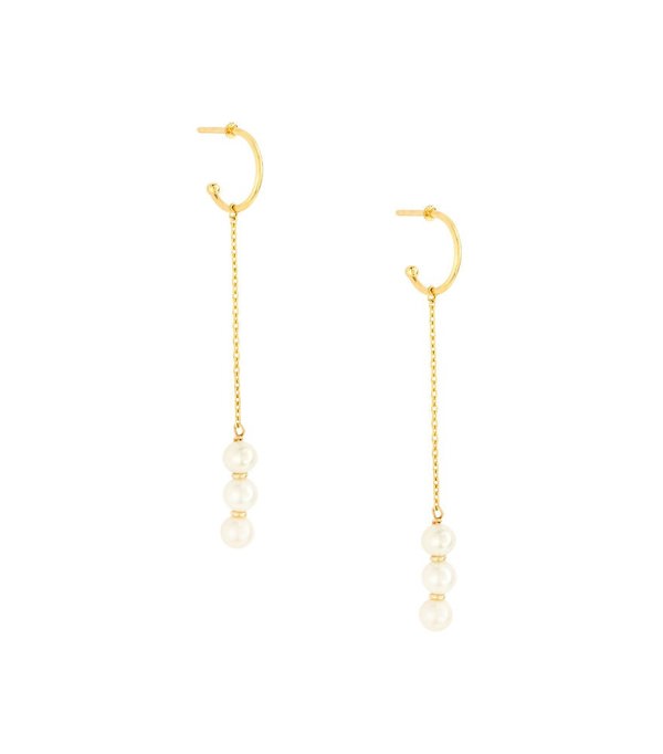 Hafeez Jewellery Lulua Pearl Earrings